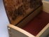 Desk box in burr elm