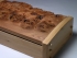 Desk box in burr elm