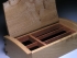 Jewellery box in burr oak