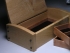 Jewellery box in burr oak