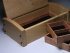 Jewellery box in burr oak