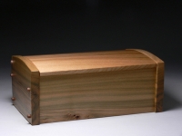 Wych Elm Jewellery box