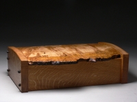 Jewellery Box in Burr Oak