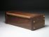 Scroll box in walnut