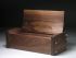 Scroll box in walnut