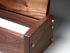Scroll box in walnut