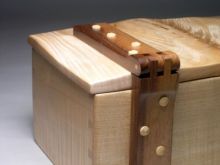 ripple sycamore jewellery chest