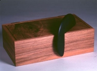 Walnut Cufflink Disc