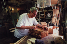 Peter Lloyd making box history