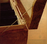 Close up of Jewellery box